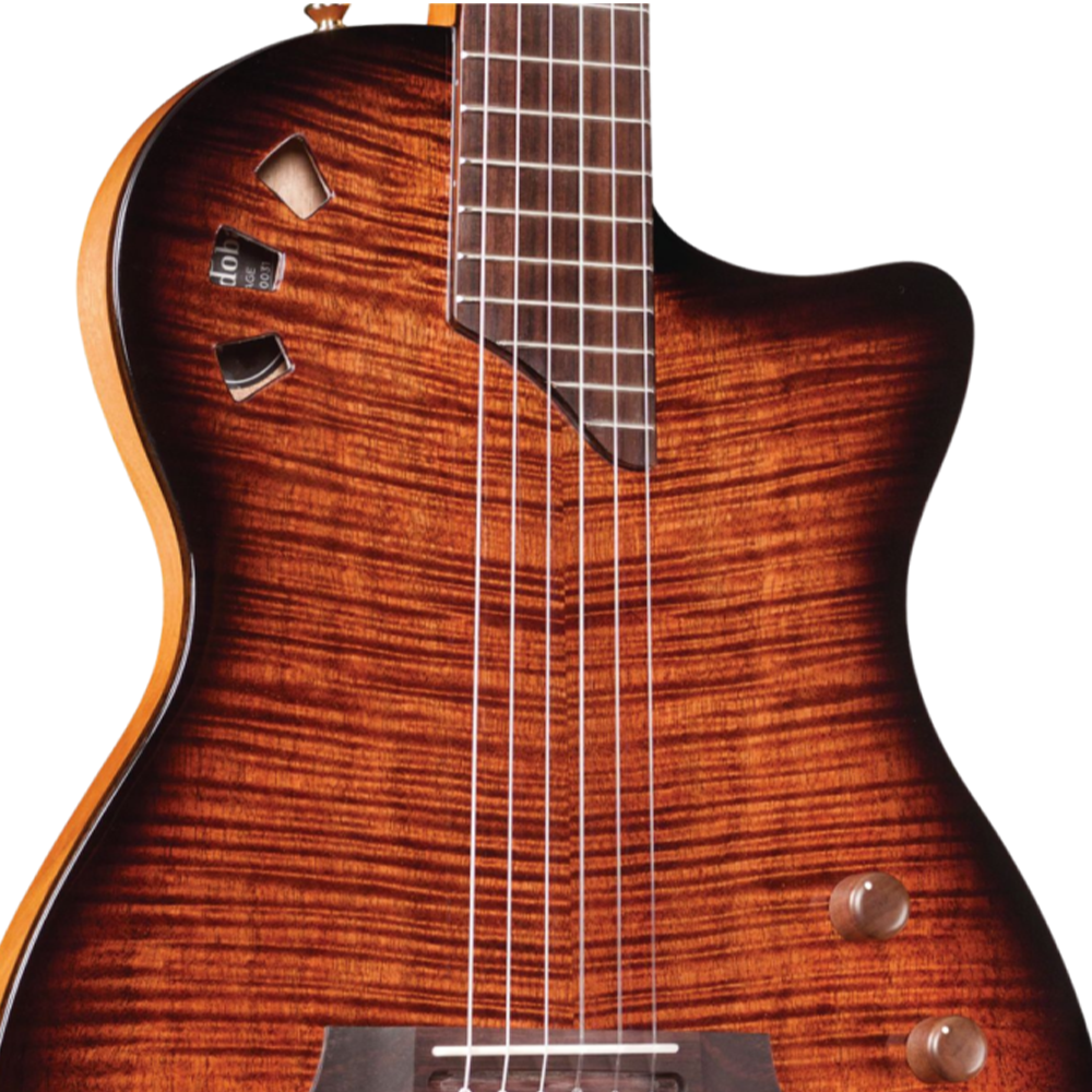 Cordoba Stage Electric Nylon String Guitar - Edge Burst – Chuck