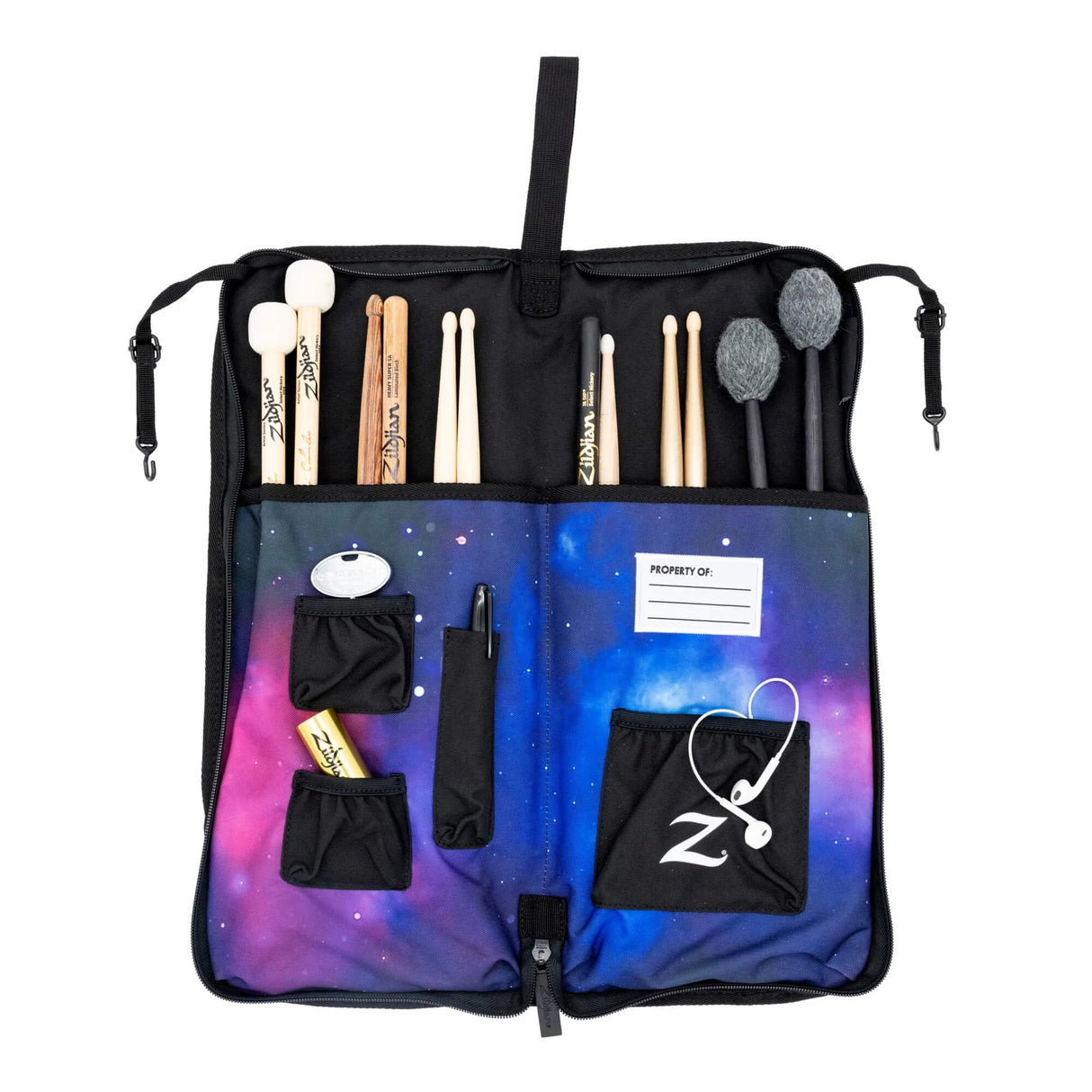 Zildjian Student Backpack and Stick Bag - Purple Galaxy
