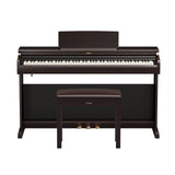 Yamaha Arius YDP166R 88-Key Weighted Digital Piano - Rosewood