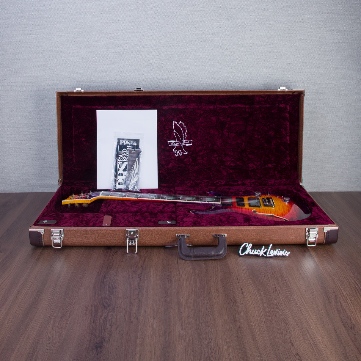 PRS Private Stock Special Semi-Hollow Electric Guitar - Indian Ocean Sunset - #240380907 - 2024