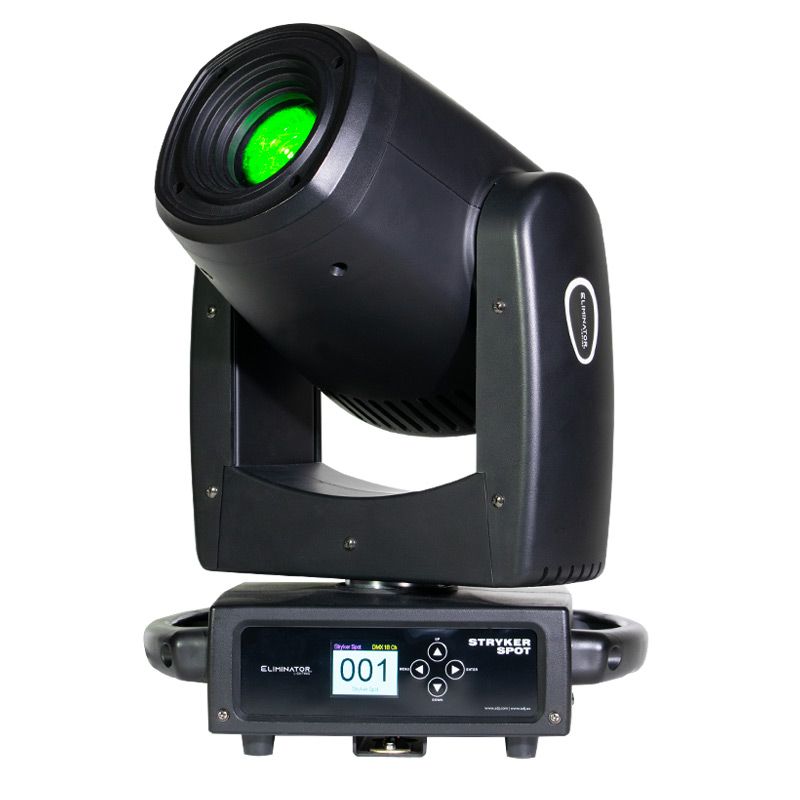 ADJ Eliminator Lighting Stryker Spot 7-Color LED Moving Head