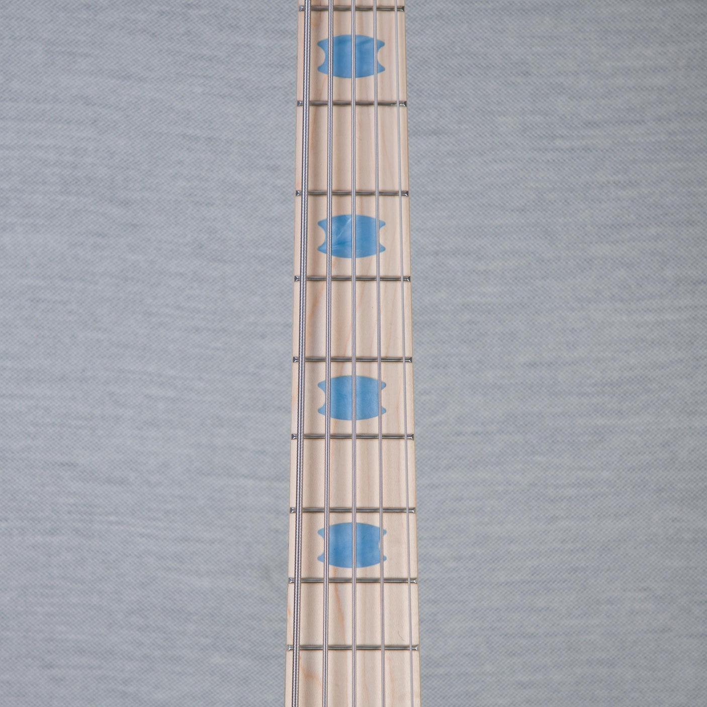 Spector Euro 5 LT Poplar Burl Over Ash 5-String Electric Bass Guitar - Faded Light Blue Gloss - CHUCKSCLUSIVE - #]C121NB23298
