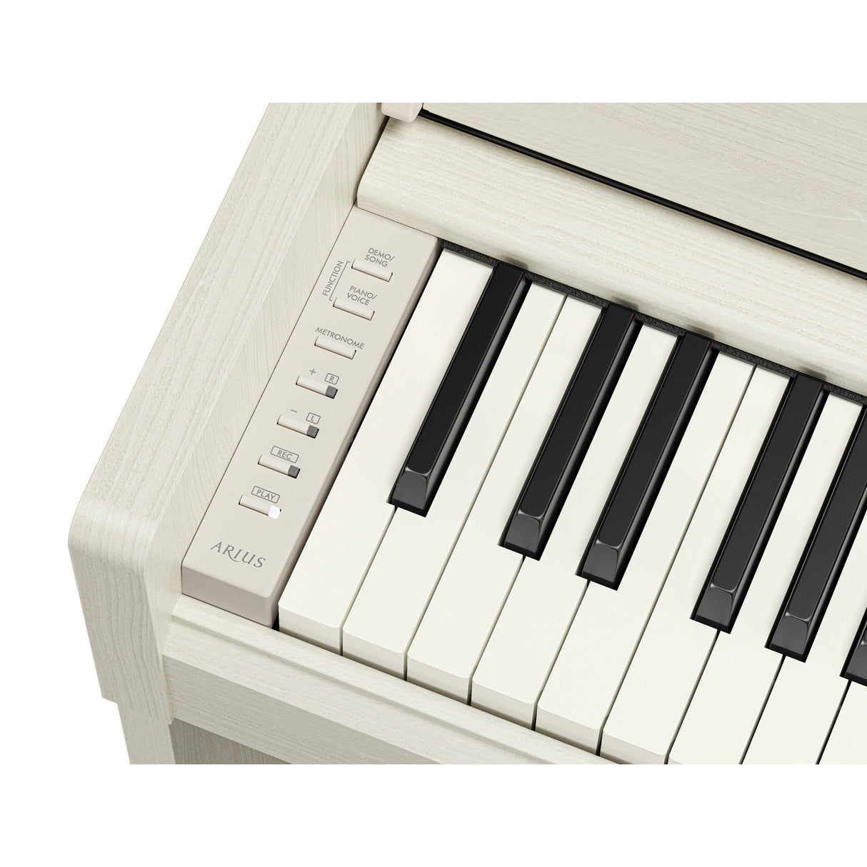 Yamaha Arius YDPS36WB Upright Digital Piano Keyboard - White Birch