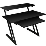 On-Stage Stands WS7500B Wood Workstation - Black