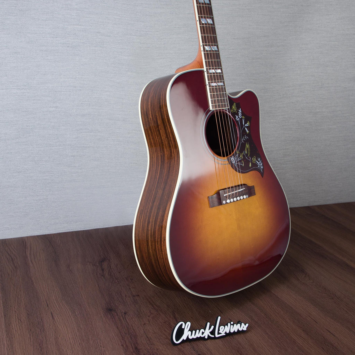 Gibson Hummingbird Standard Rosewood Acoustic Electric Guitar - Rosewood Burst - #22954066