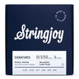 Stringjoy Signatures Nickel-Wound Balanced Electric Guitar Strings - Light Plus Gauge (.0105-.050)