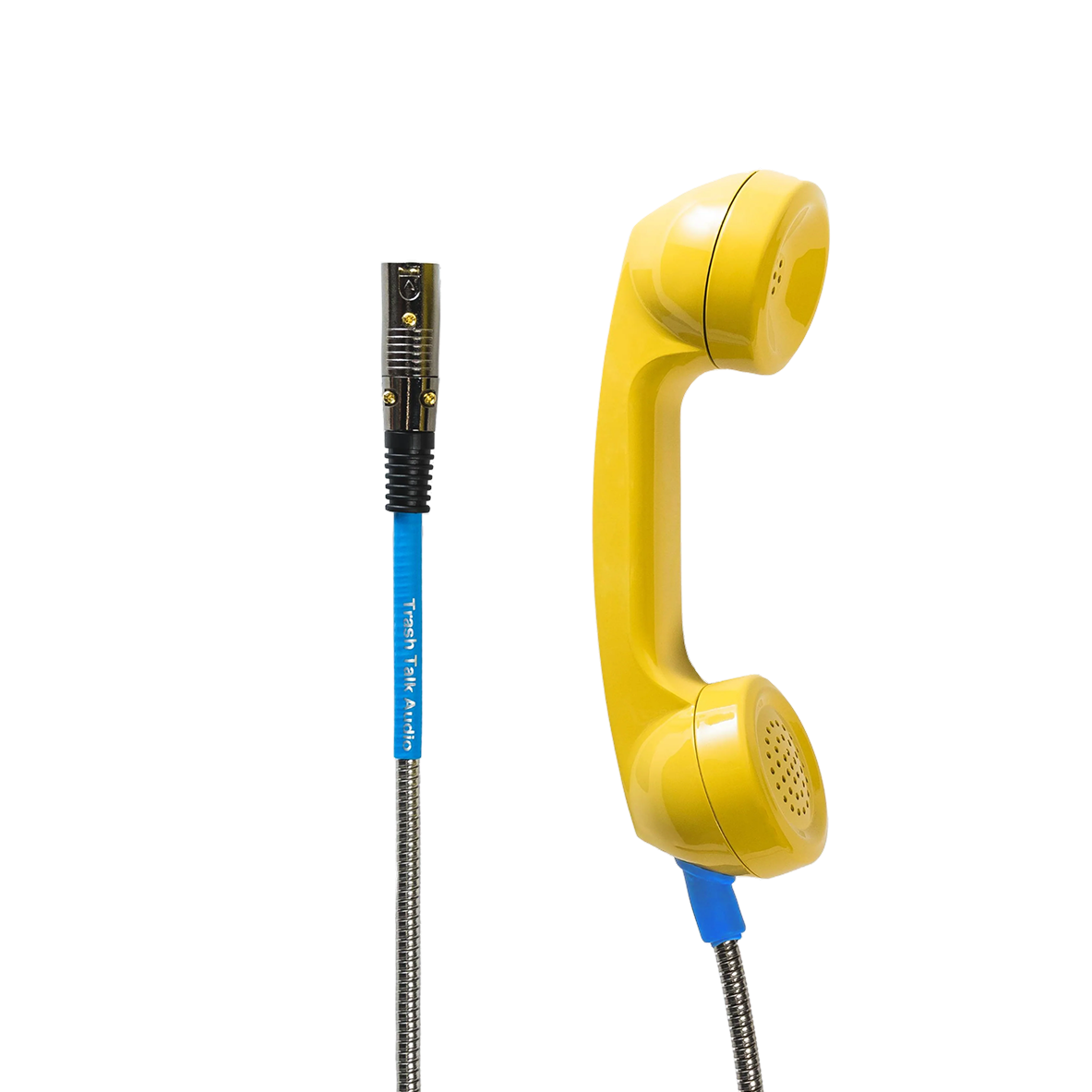 Trash Talk Payphone Mic with XLR Connector - Yellow