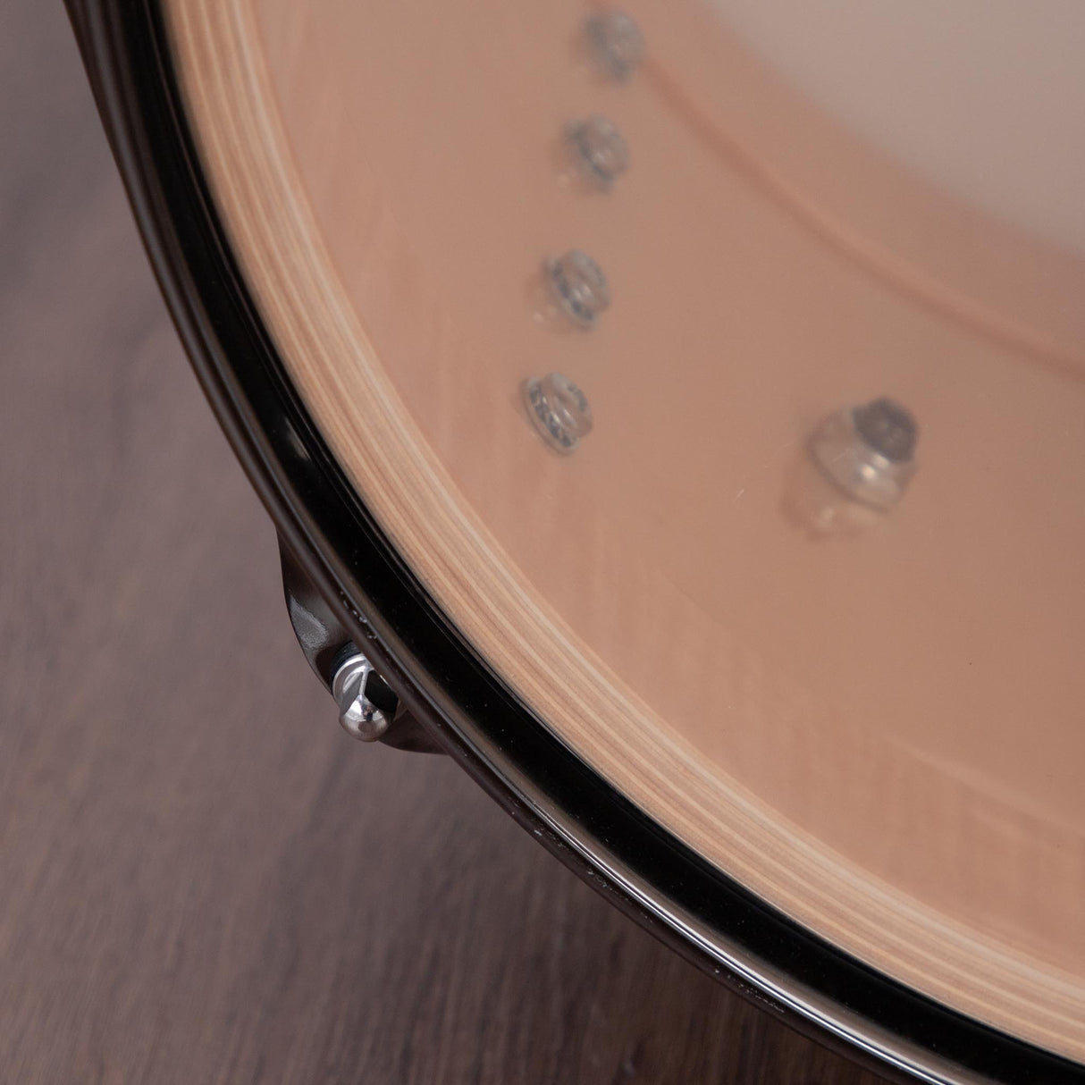 DW 8 x 14-Inch Collector's X1 Maple Snare Drum - FP Gold BOA with Black Nickel Hardware