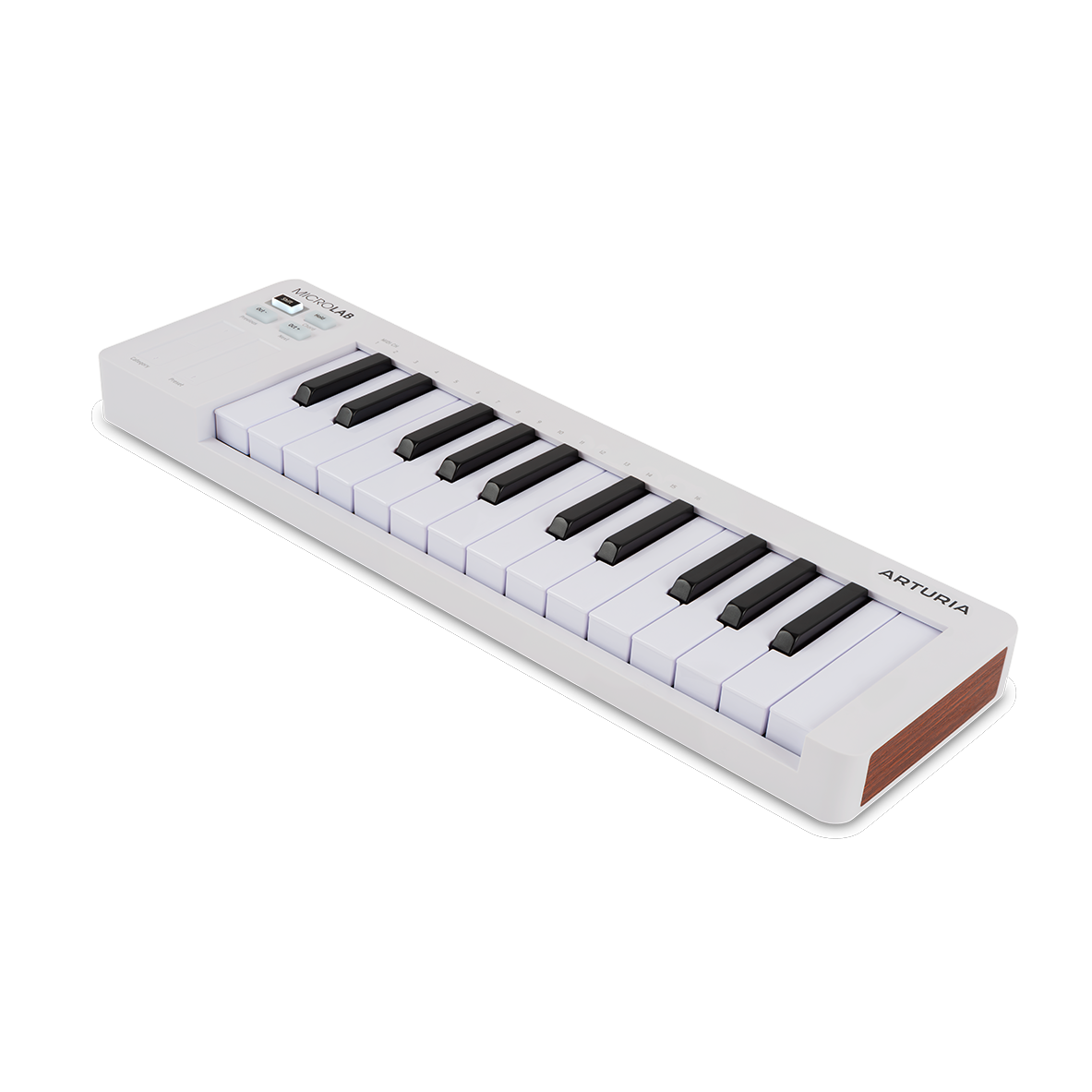 Arturia Microlab Mk3 Midi Controller - White - Mint, Open Box