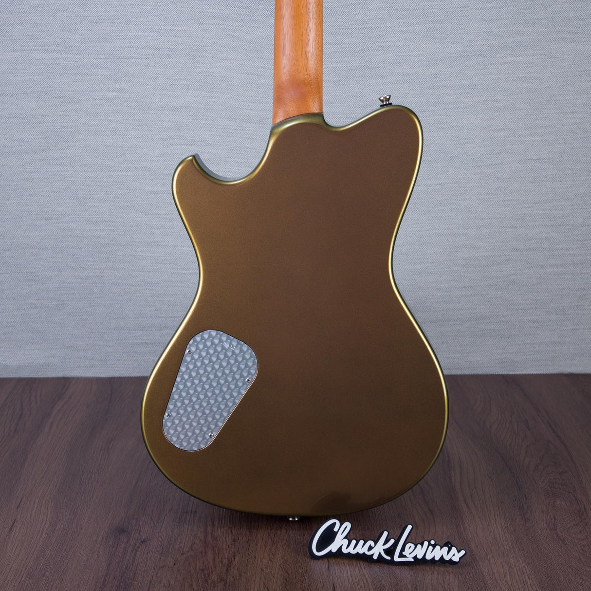Powers Electric A-Type Electric Guitar - Chroma Canteloupe - #B011