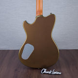 Powers Electric A-Type Electric Guitar - Chroma Canteloupe - #B011