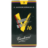 Vandoren V16 10-Pack Soprano Saxophone Reeds - 3