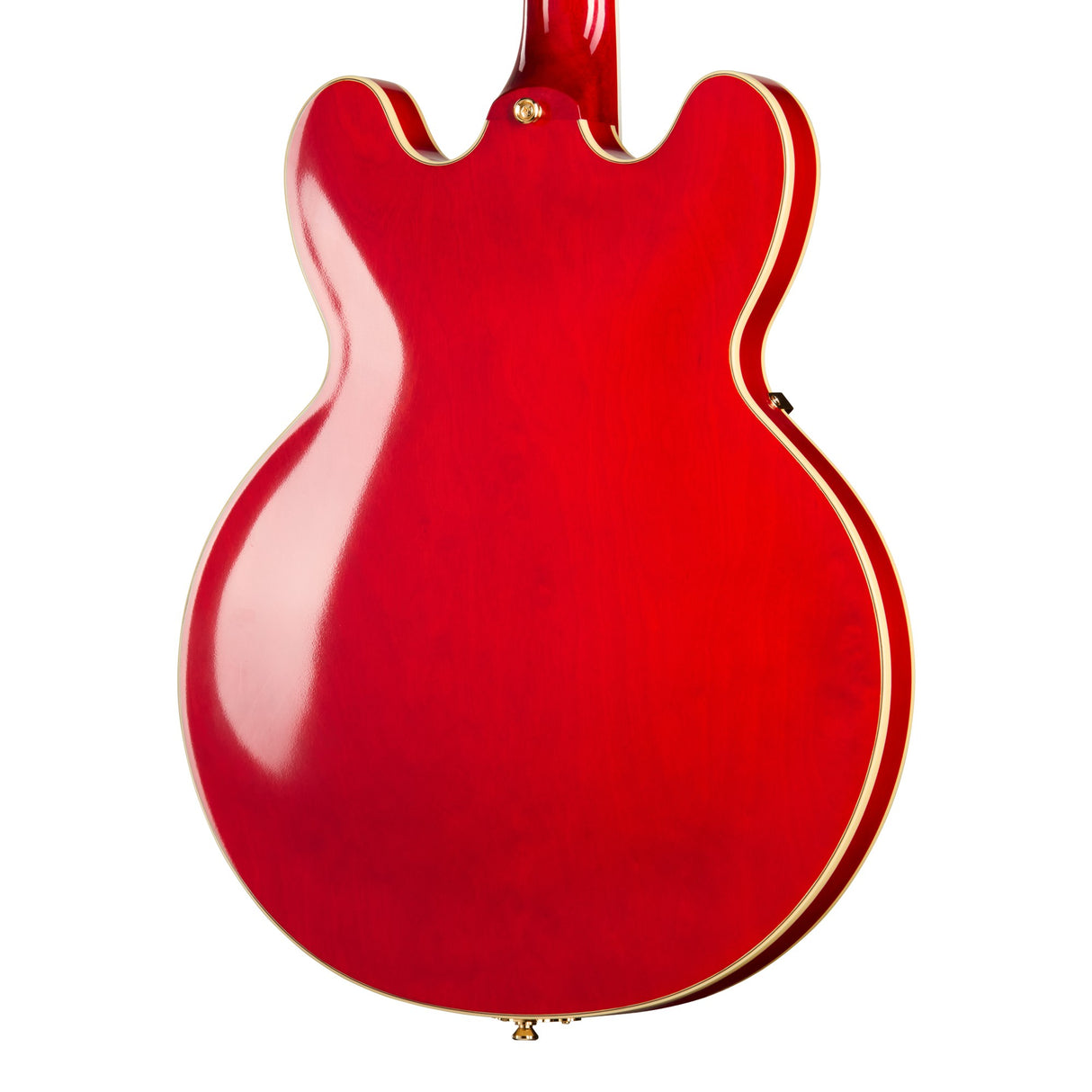 Epiphone Masterbuilt Gem Archer Sheraton Singature Semi-Hollow Left Handed Electric Guitar - Cherry Red