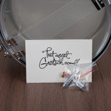 Gretsch Brooklyn 5x10-Inch Chrome Over Brass Snare Drum