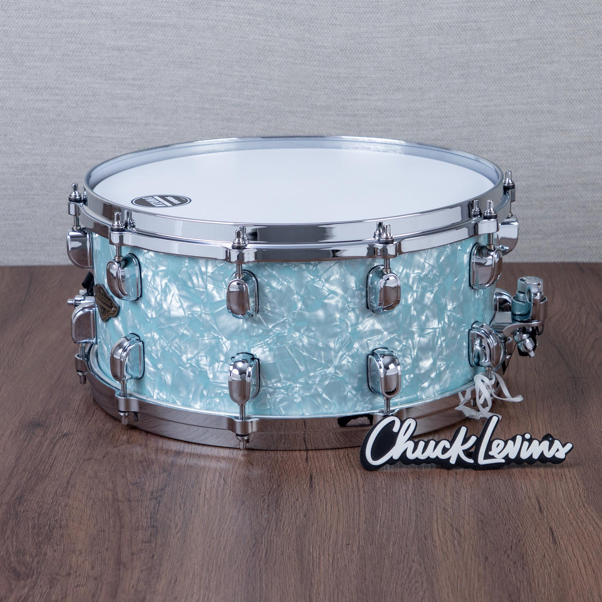 Tama 6.5 x 14-Inch Starclassic Walnut/Birch Snare Drum - Ice Blue Pearl
