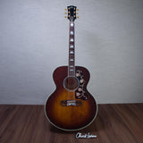 Gibson Limited Edition Custom Shop SJ-200 Anniversary Maple/Bearclaw Sitka Spruce Acoustic Electric Guitar - Cremona Burst - #22176037