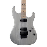 Suhr Custom Standard Electric Guitar, Maple Fingerboard, Floyd Rose - Silver Drip - New