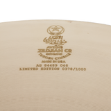 Zildjian 25th Anniversary 23" A Series Custom Ride Cymbal - Limited And Numbered
