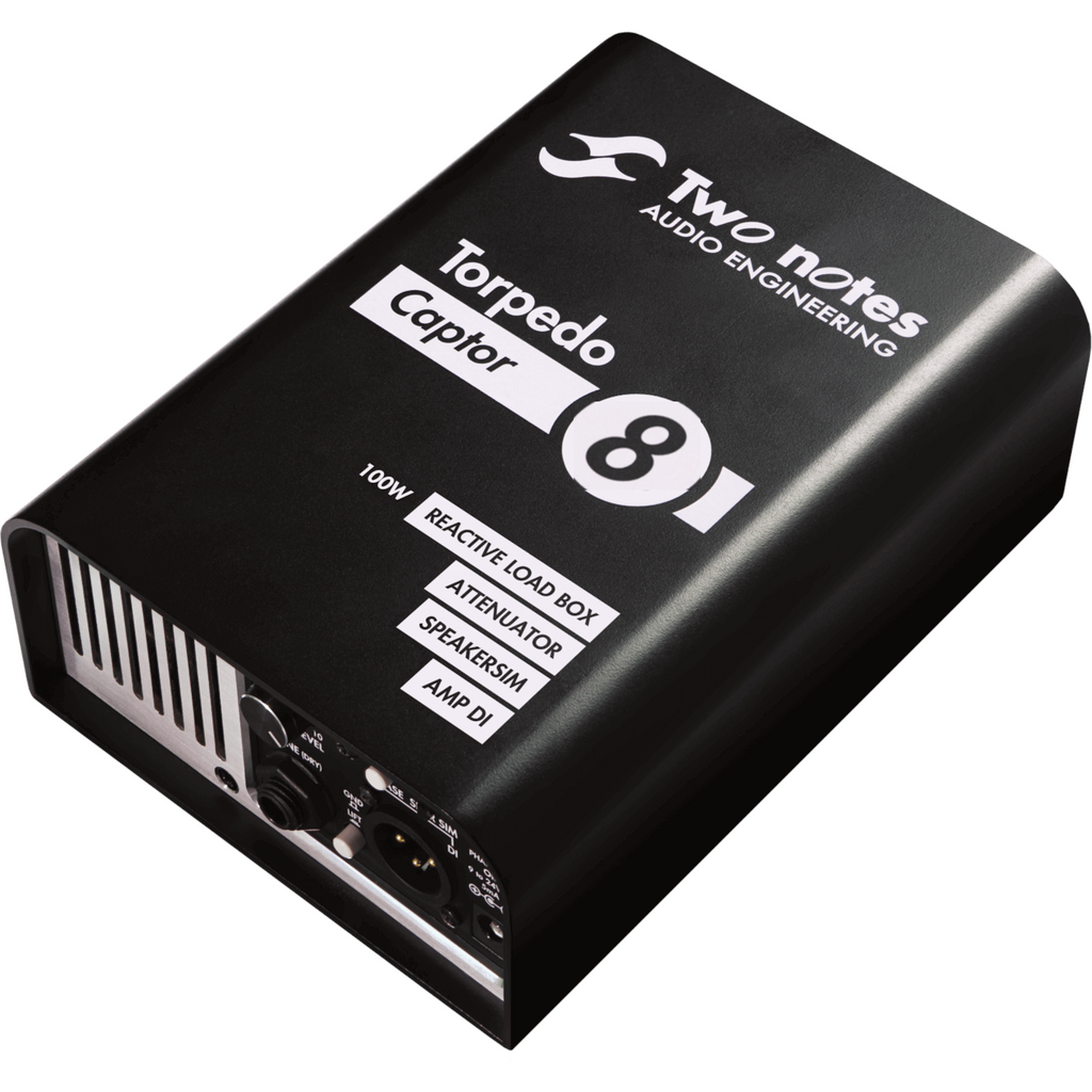 Two Notes Torpedo Captor 8-Ohm Reactive Load Box DI and Attenuator