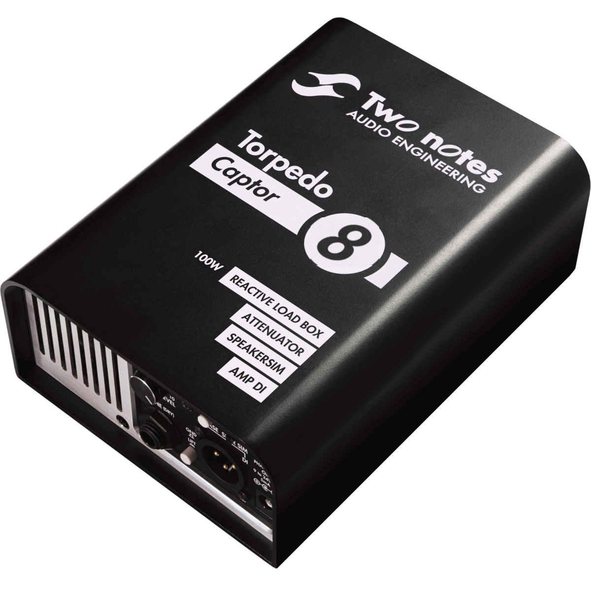 Two Notes Torpedo Captor 8Ohm Reactive Load Box DI and Attenuator
