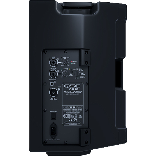 QSC CP12 12-Inch Two-Way 1000 W Powered Loudspeaker - Mint, Open Box
