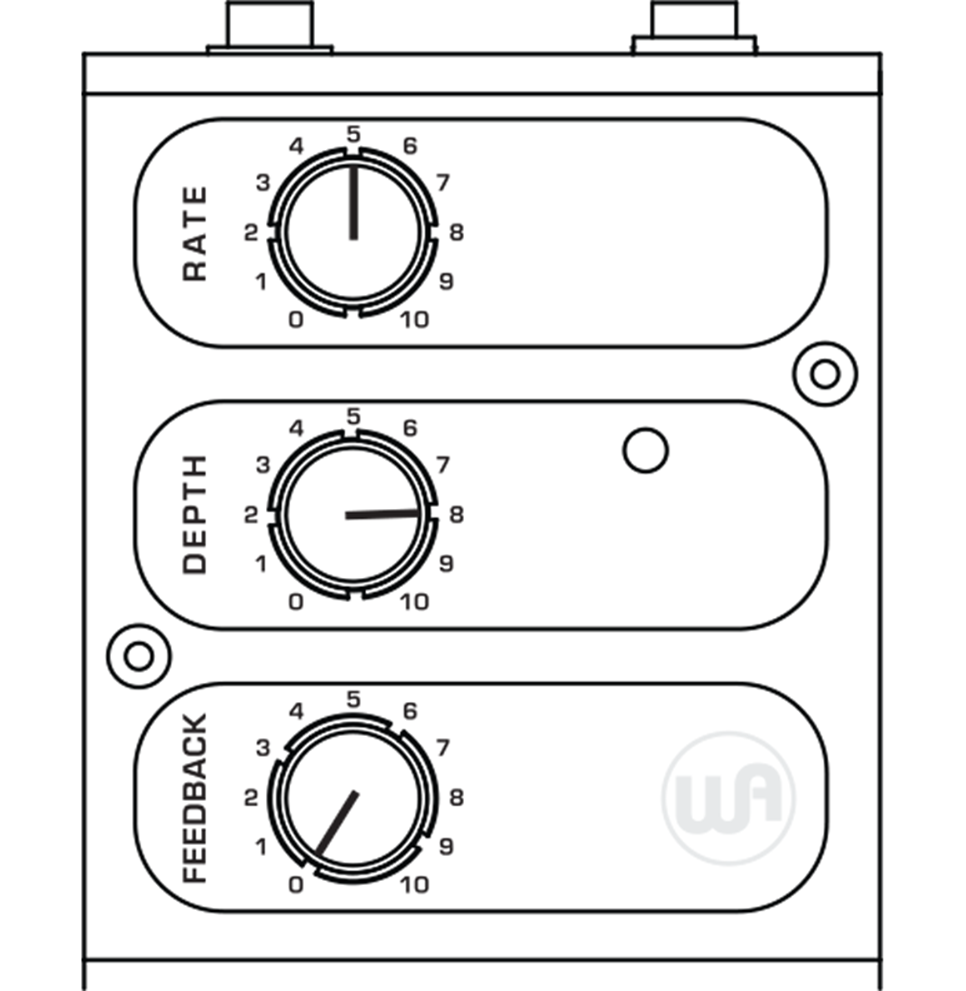 Warm Audio Mutation Phasor II Phase-Shifter Effects Pedal