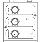 Warm Audio Mutation Phasor II Phase-Shifter Effects Pedal