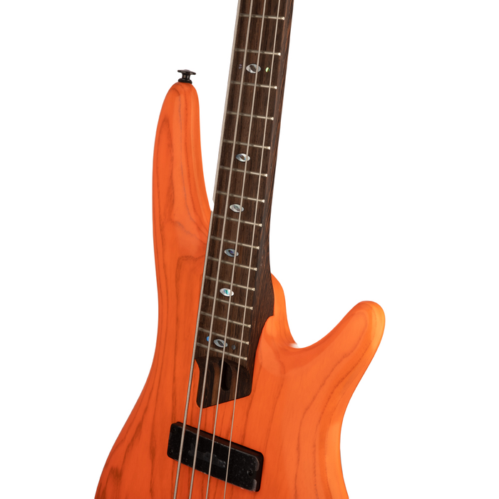 Ibanez SR Prestige SR4600 Bass Guitar - Orange Solar Flare Low Gloss - New