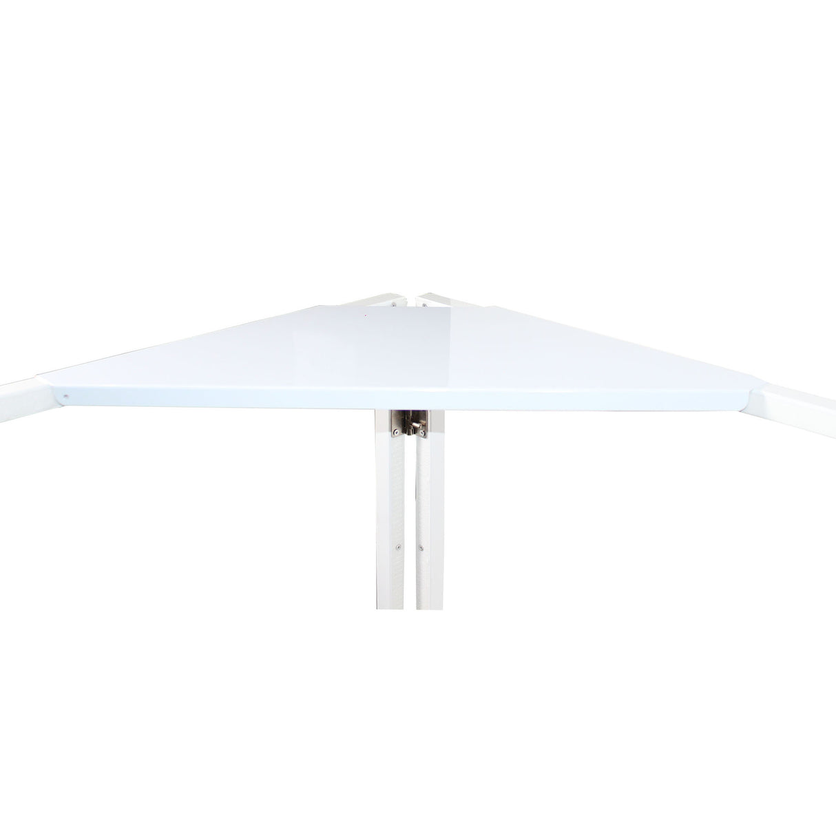 ProX XF-4X3048W MK2 Four Panel Collapse and Go DJ Facade with White Frame and Carry Bag