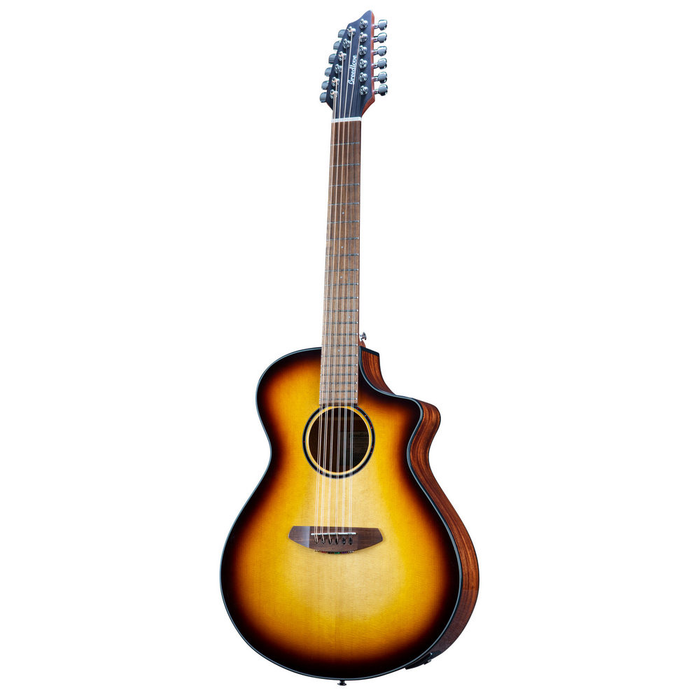 Breedlove ECO Discovery S Concert CE 12-String Acoustic Guitar - Edgeburst, African Mahogany - New