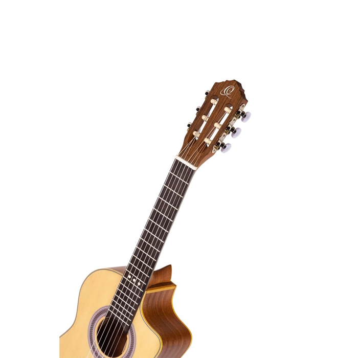 Ortega Requinto Series RQ25 Nylon Acoustic Guitar - Natural - New