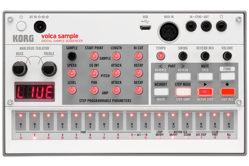 Korg Volca Sample 2 Digital Sample Sequencer