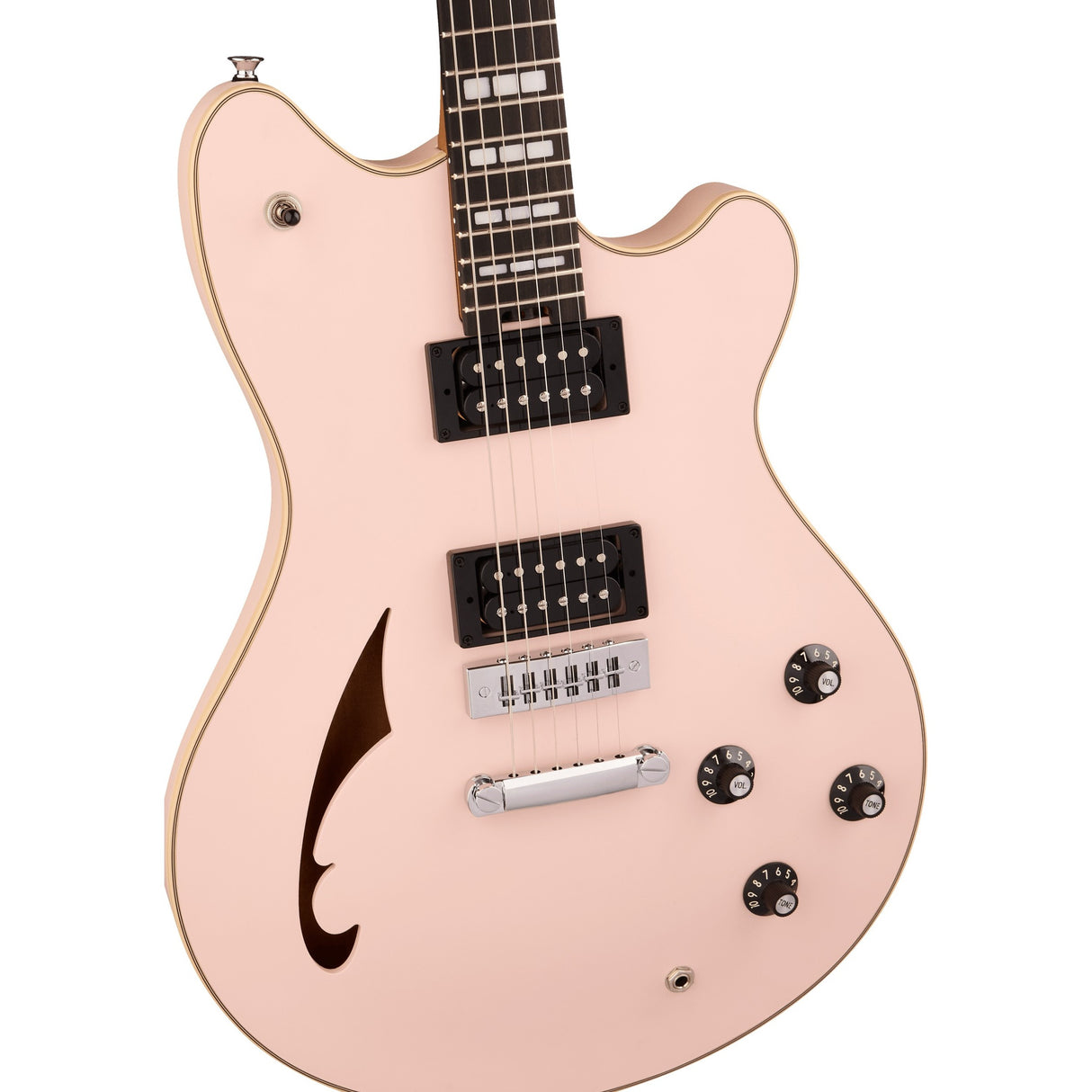 EVH Limited Edition SA-126 Special Semi-Hollow Electric Guitar - Satin Shell Pink