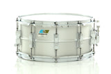 Ludwig 14" x 6.5" Acrolite Snare Drum Brushed Aluminum Finish With Chrome Hardware - Preorder