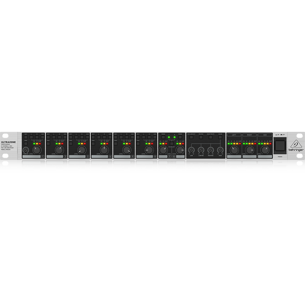 Behringer ULTRAZONE ZMX8210 V2 Rackmount Zone Mixer