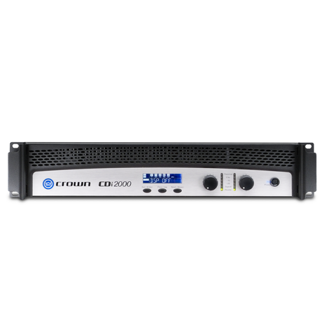 Crown Audio CDi2000 2kW DSP Install Amplifier - Open Box, Mint