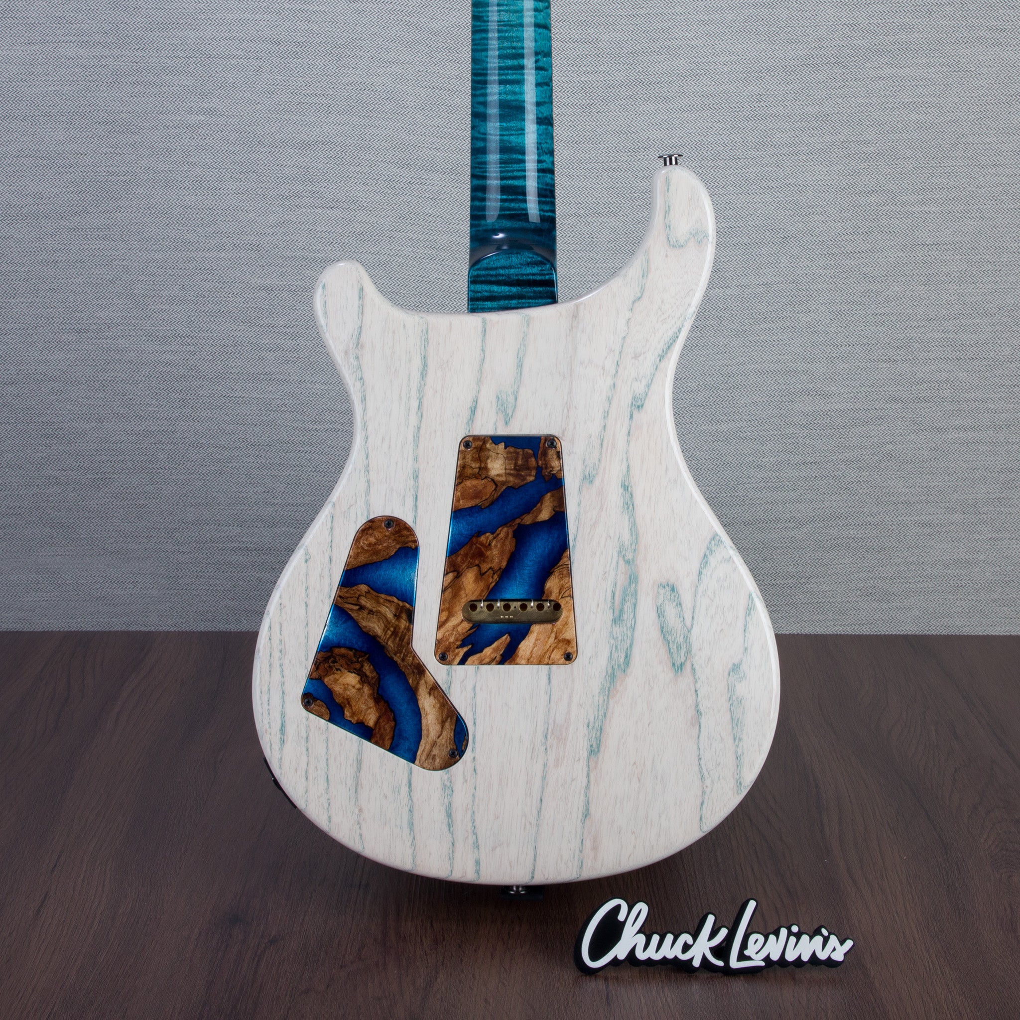 PRS Private Stock Custom 24 Electric Guitar - Sub Zero Blue Foild