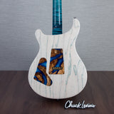 PRS Private Stock Custom 24 Electric Guitar - Sub Zero Blue Foild Burst - #240383421