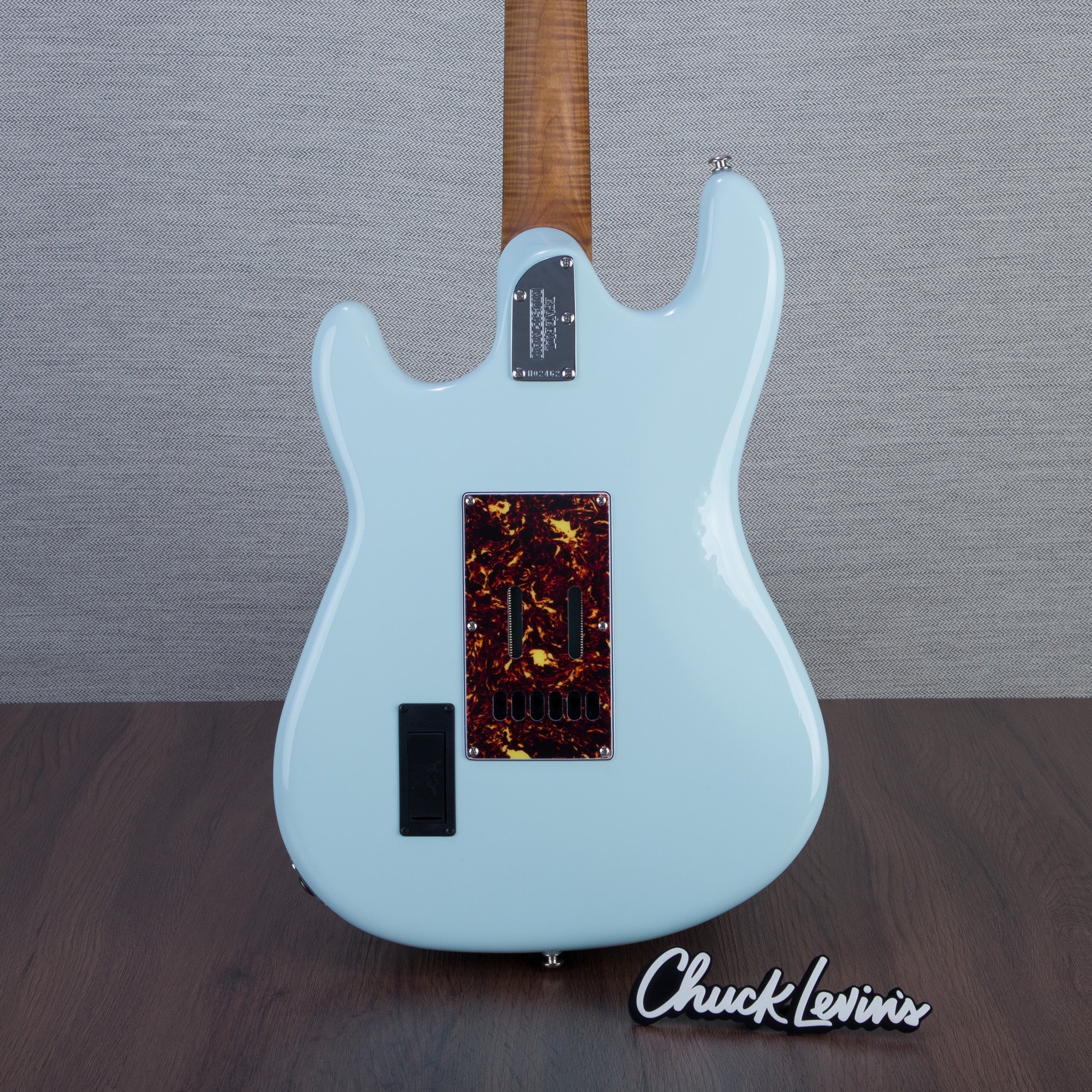 ギター Music Man - Cutlass SSS Trem Music Man Cutlass SSS Trem Electric Guitar - Powder Blue – Chuck