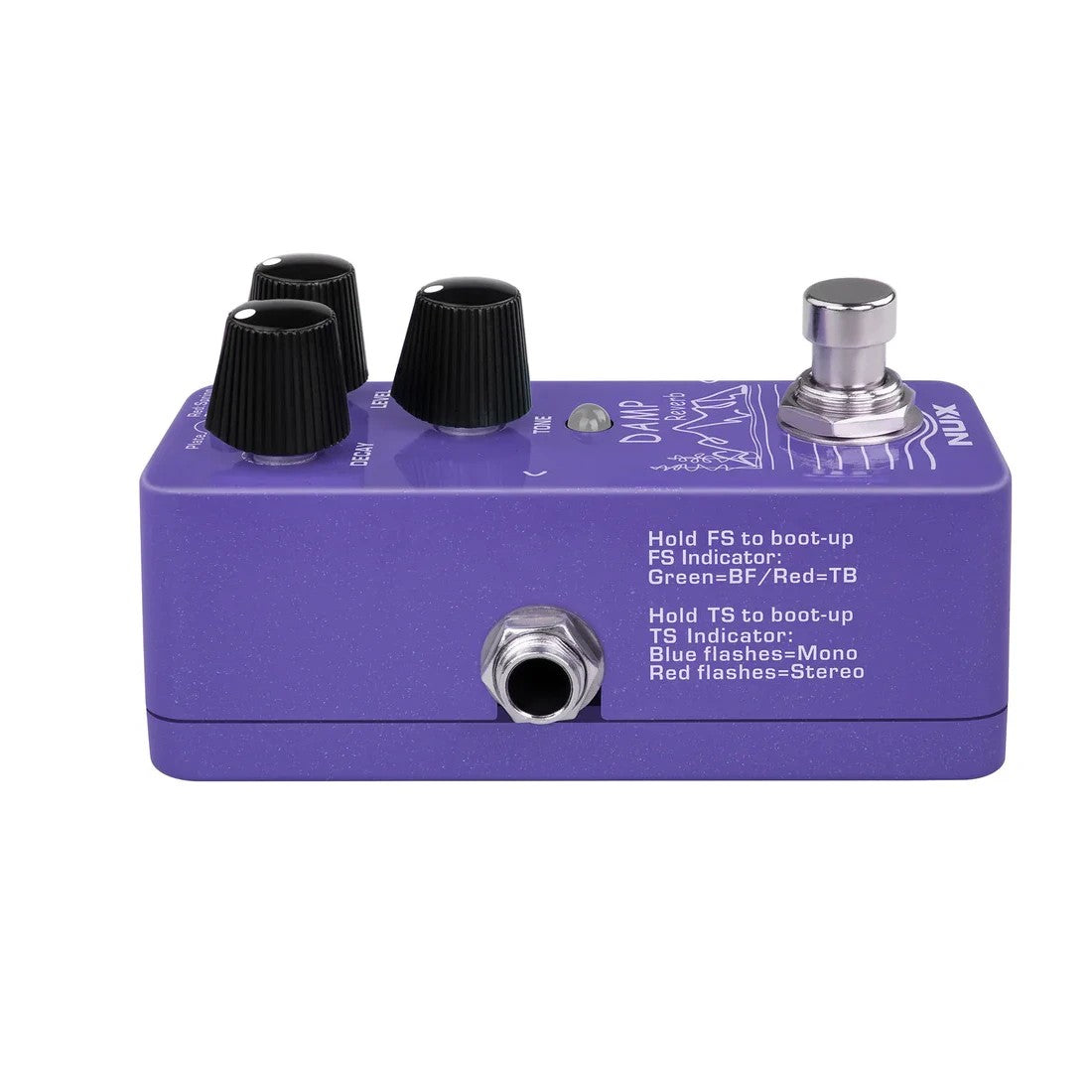 Nux Damp Reverb Guitar Effects Pedal