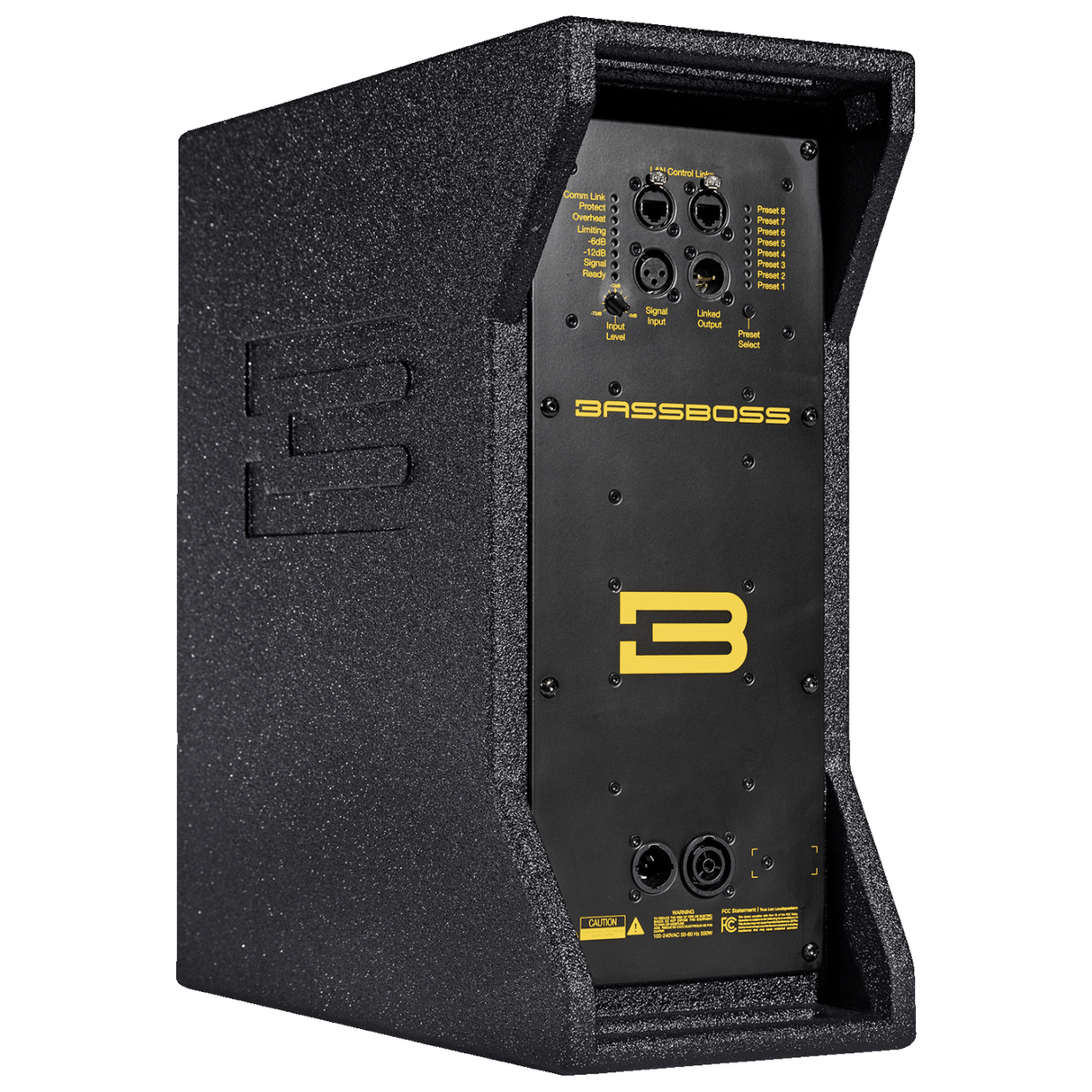 BassBoss SV9-MK3 Single 9-Inch Active Two-Way Powered Top Loudspeaker - Mint, Open Box