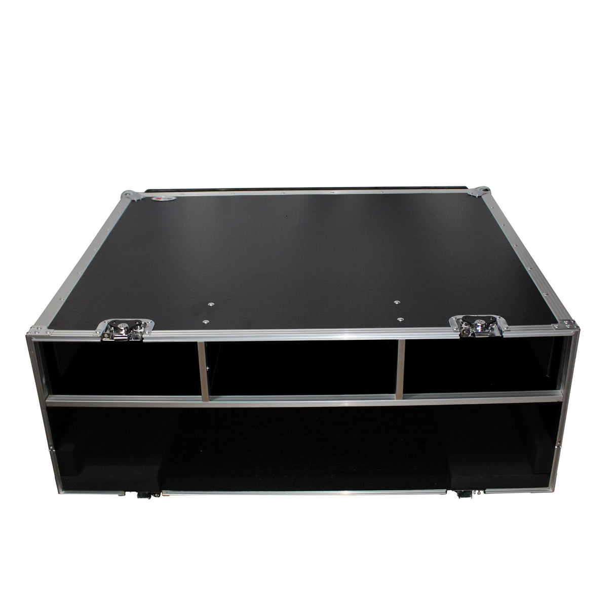 ProX XS-MIDM32DHW ATA Digital Audio Mixer Flight Case for Midas M32 Console with Doghouse Compartment and Caster Wheels
