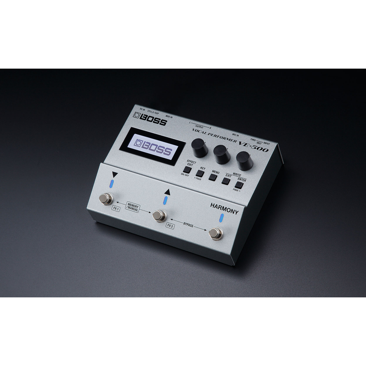 Boss VE-500 Vocal Performer Effects Pedal - Mint, Open Box