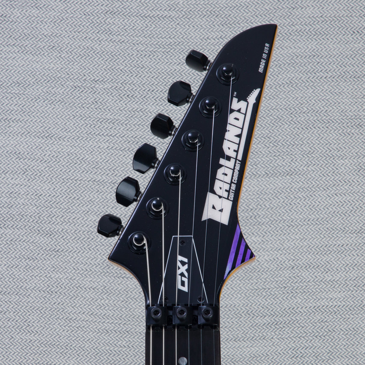 Badlands GX1 Holoflash HS Tremolo Electric Guitar - Holoflash Purple - #US23LP90092