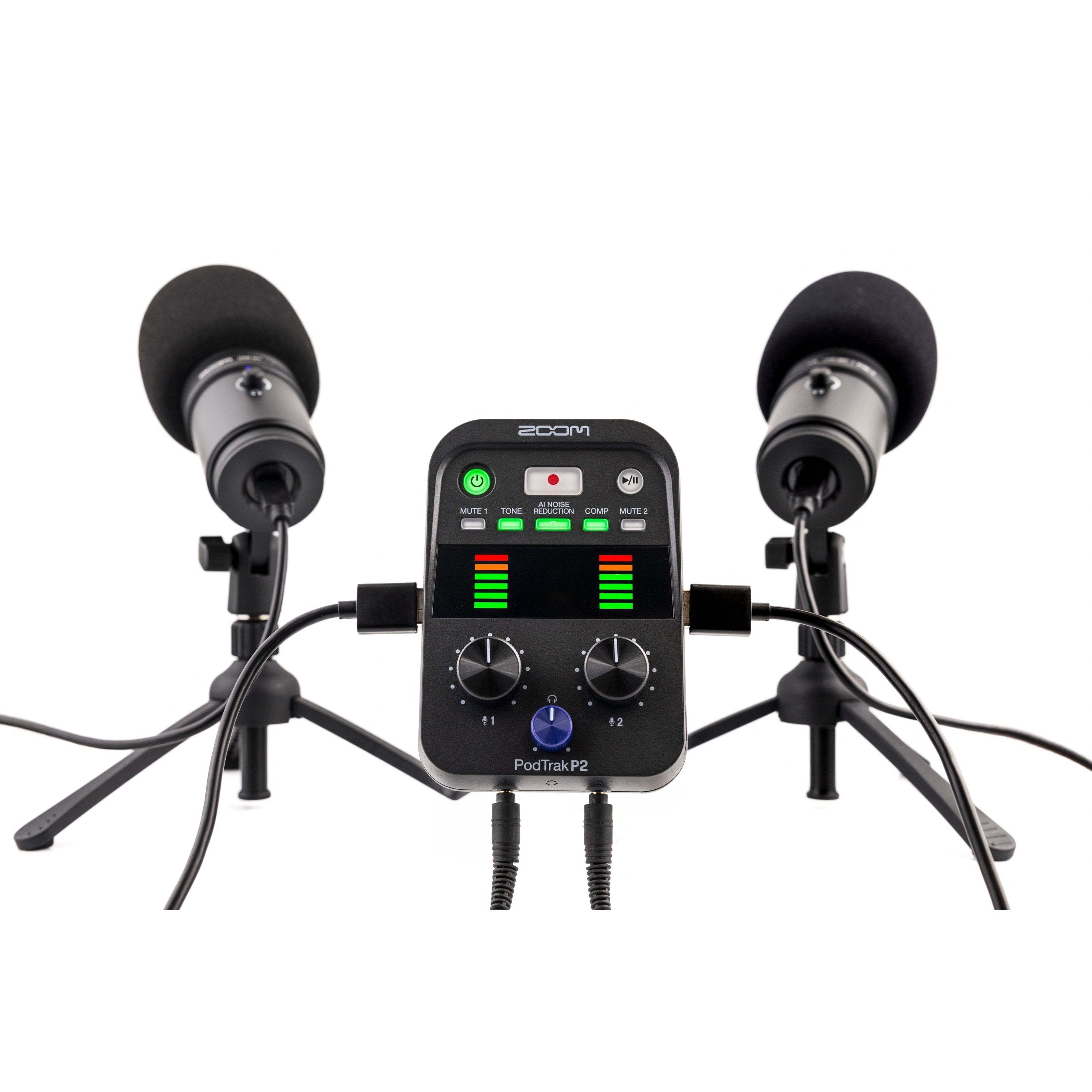 Zoom PodTrak P2 Audio Interface – Chuck Levin's Washington Music
