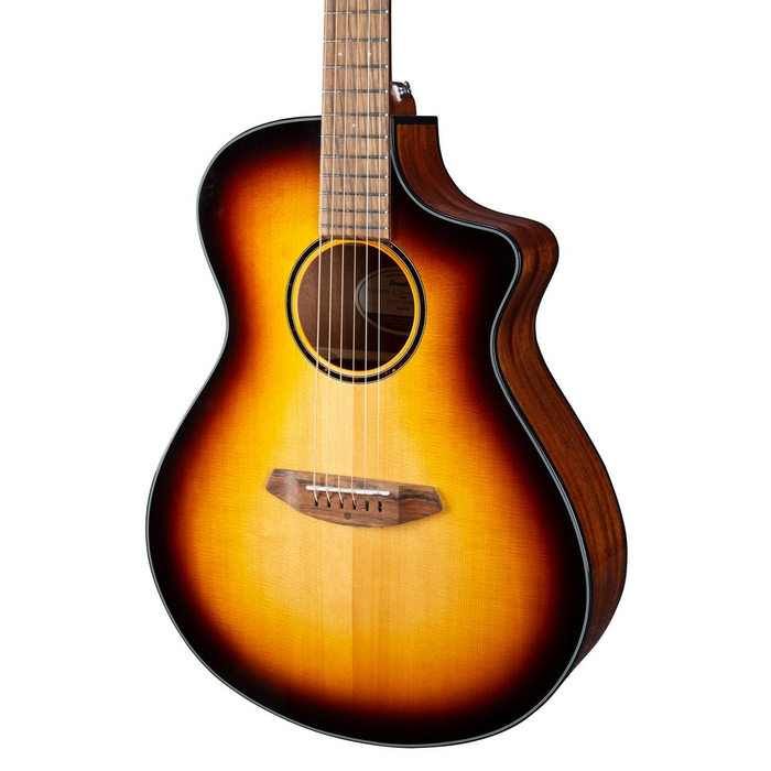Breedlove ECO Discovery S Concert CE Acoustic Guitar - Edgeburst, African Mahogany - New