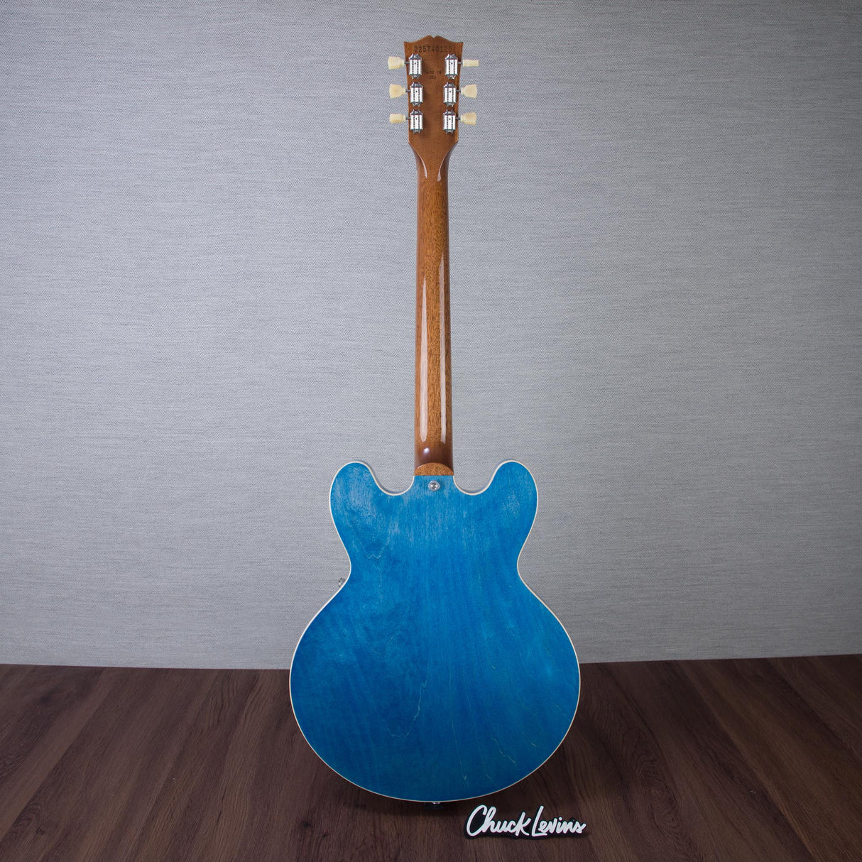 Gibson ES-335 Semi-Hollowbody Electric Guitar - Ocean Blue - #225740120