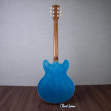 Gibson ES-335 Semi-Hollowbody Electric Guitar - Ocean Blue - #225740120