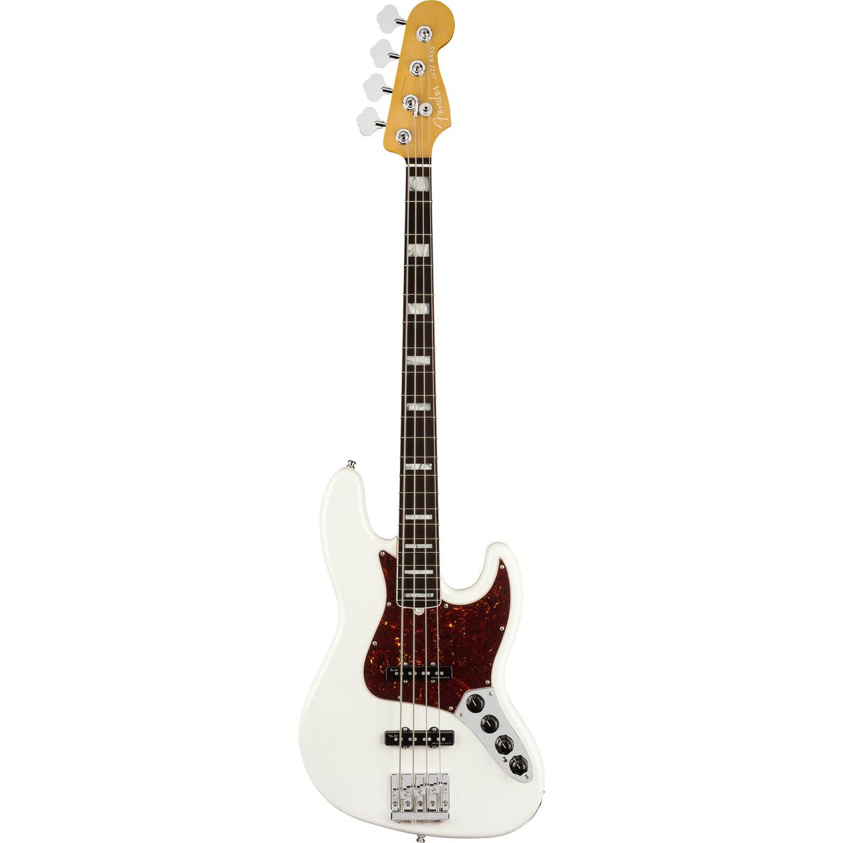 Fender American Ultra Jazz Bass, Rosewood Fingerboard - Arctic Pearl