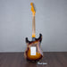 Fender Custom Shop Limited Edition 70th Anniversary 1954 Stratocaster Super Heavy Relic Guitar - Wide-Fade 2-Tone Sunburst - #XN4990